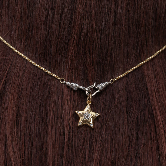 long dangling chain