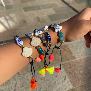 Greek blue charms bracelets
