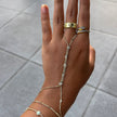 evil eye double chain