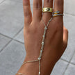 evil eye double chain