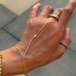 Teardrop Hand Chain